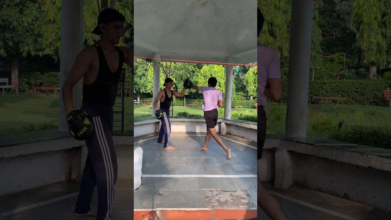 Boxing || pad work drils for beginners ||  