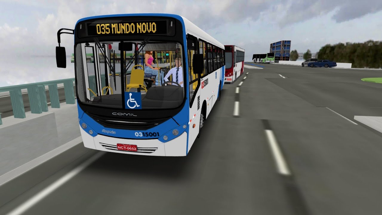 🔴PROTON BUS SIMULADOR LINHA 035 TERMINAL - 3/ MUNDO NOVO / SÃO JUDAS ...