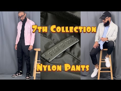 Clothing Consultation: Fear of God 7th Collection Nylon Track Pants - Honest Review and STYLING