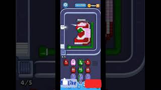 How to beat Pixel Flow Level 924 walkthrough solution (no commentary just chill music)