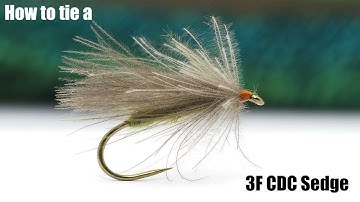 Tying a 3 feathers Sedge
