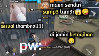 Lum3R Game Play Free Fire Clas Squad,Kumpulan Kill Dan Hedshot