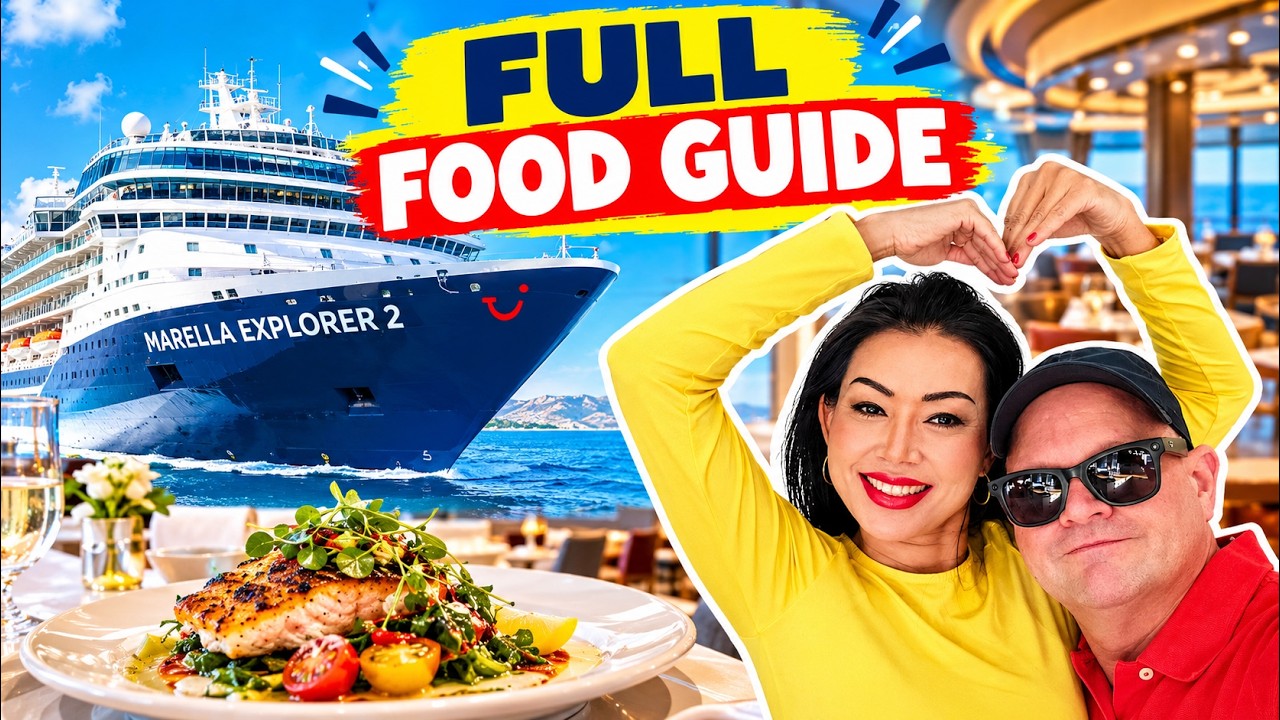 Marella Explorer 2 Food: EVERYTHING You Can Eat! | Full Food Tour!