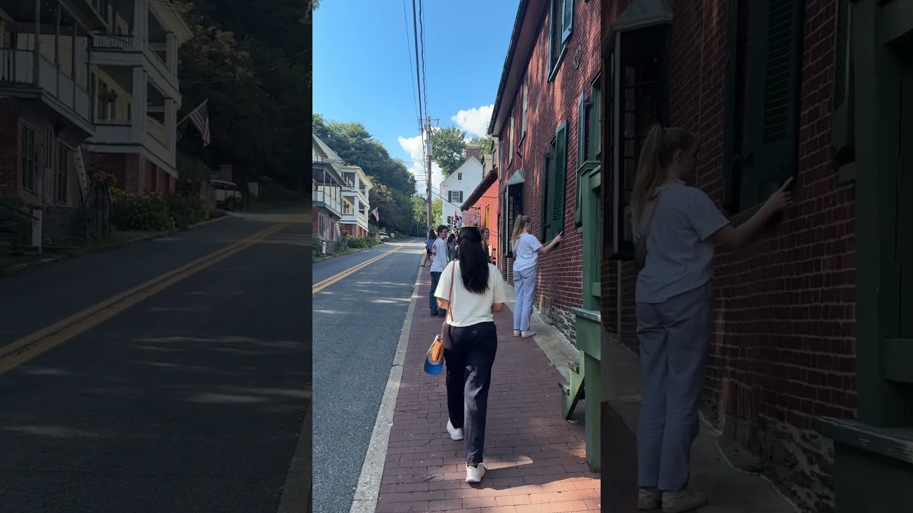 Harper’s Ferry walk through town 