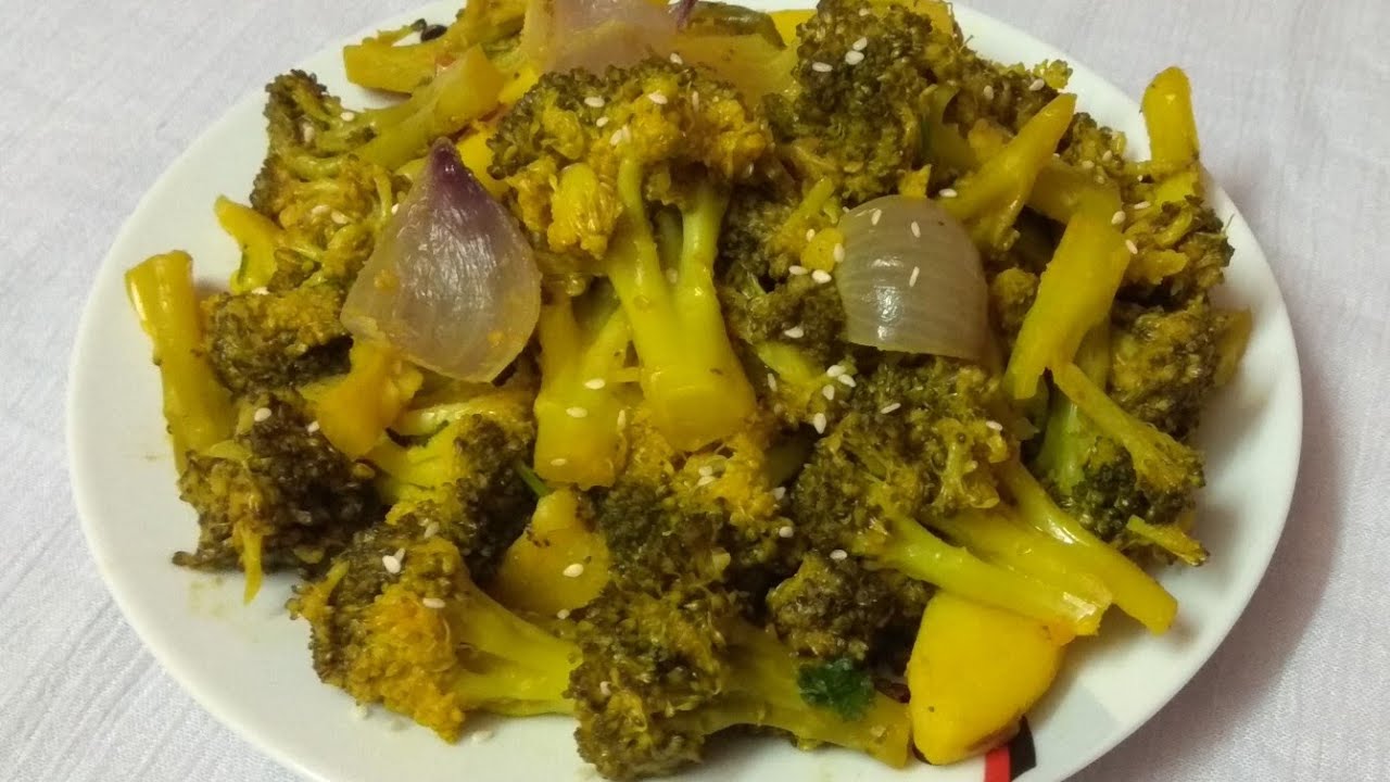 Broccoli Stir Fry RecipeEasy and Quick Indian Style Broccoli Sabzi