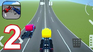 Car Crash Simulator : Accident - Big Ramp Gameplay walkthrough ( iOS, Android) | Who Can Survive