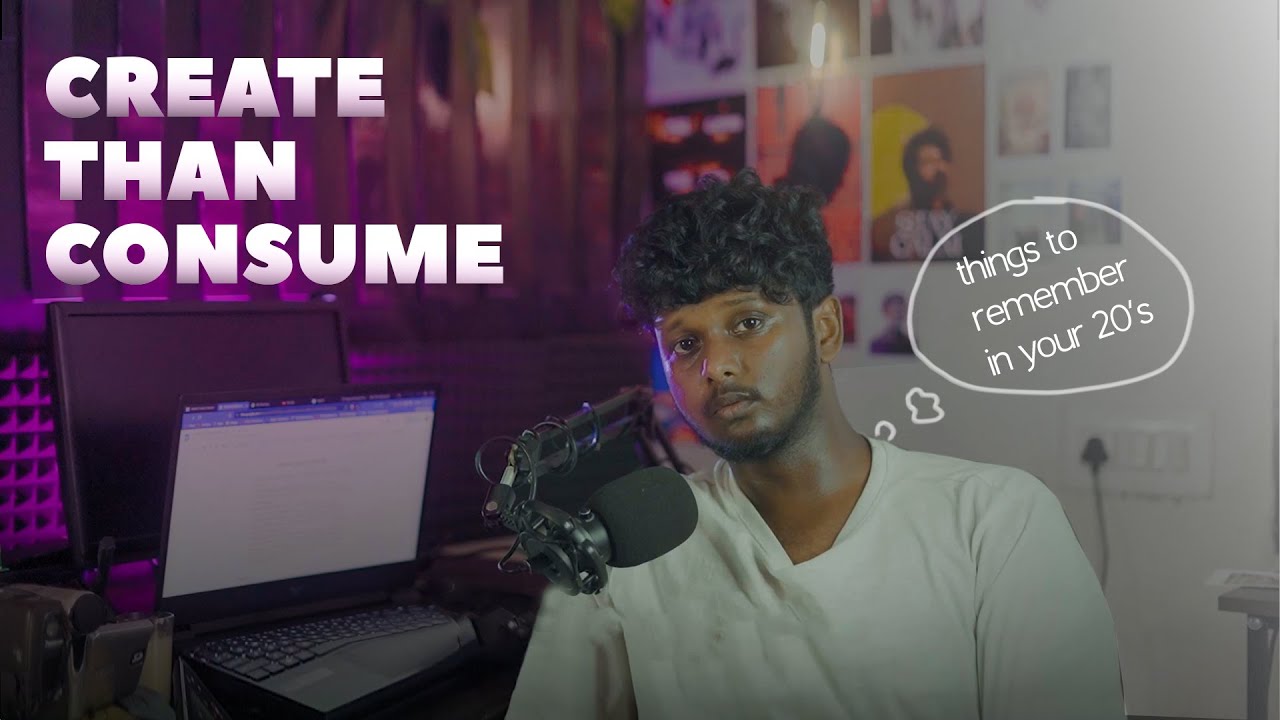 Create more than you consume, not for creators :) - YouTube