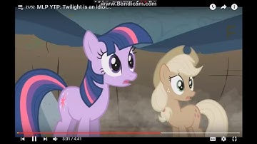 NOT CHOCOLATE RAIN!!! Reacting to: MLP YTP Twilight is an idiot