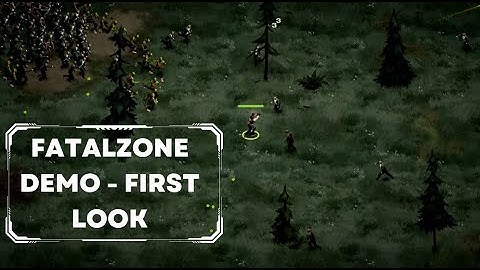 FatalZone DEMO -  First Look