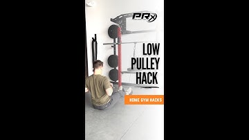 Home Gym Hacks: Low Pulley on Your Folding Rack