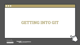 Getting into Git (Grades 6-12)