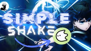 {Tutorial} Simple shake like AE | Blur app tutorial | #voultuuu