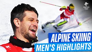 ⛷ Breathtaking descents in the Men’s Alpine Skiing! | #Beijing2022