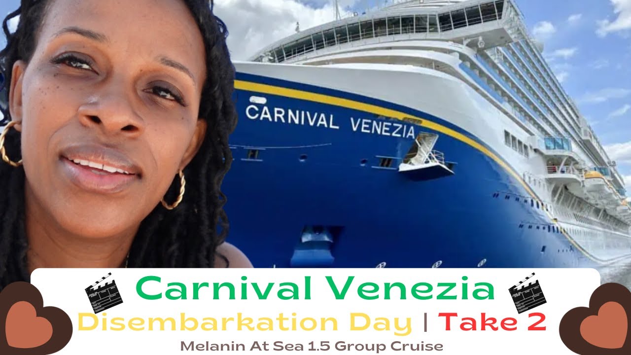 CARNIVAL VENEZIA Debarkation Process | Our Cruise Is Over