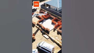 This Robot BUILDS a House like LEGO in 24 HOURS 😱 #construction #robot #shorts