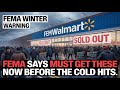 9 FEMA Approved Items to Prepare for This Year’s Coldest Nights