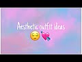 SIMS MOBILE | aesthetic outfit ideas!