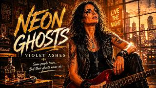 NEON GHOSTS β Violet Ashes Emotional Hard Rock Ballad About Love & Memories