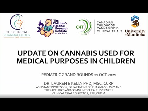 Update on Cannabis Used for Medical Purposes in Children