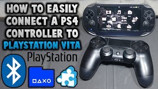 Connect Any PS4 Controller To PS Vita! (Bluetooth) 2020 Guide!