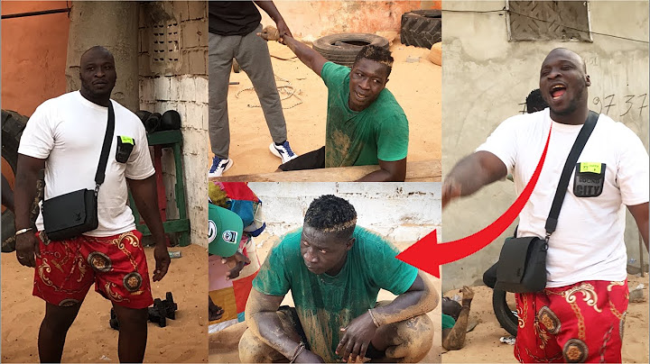 Ndeyssann,Pokola migui dathie lou meiti, Ama Baldé et son Coach mayou niouko dara, qui prépare