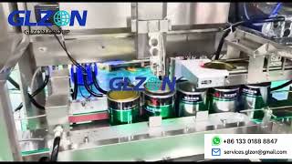 Paint Filling Machine Automatic  Semi Automatic Paint Can Filling Equipment, Packaging  Packing Line