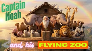 Captain Noah and his Flying Zoo! ☁️🦒 (A Magical Noah's Ark Story for Kids)