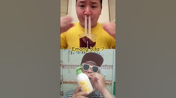 NEW EXPERIMENT: SUCTING JELLY WITH YOUR NOSE ⁉️💢 #funny #shorts #frostdiamond #demo