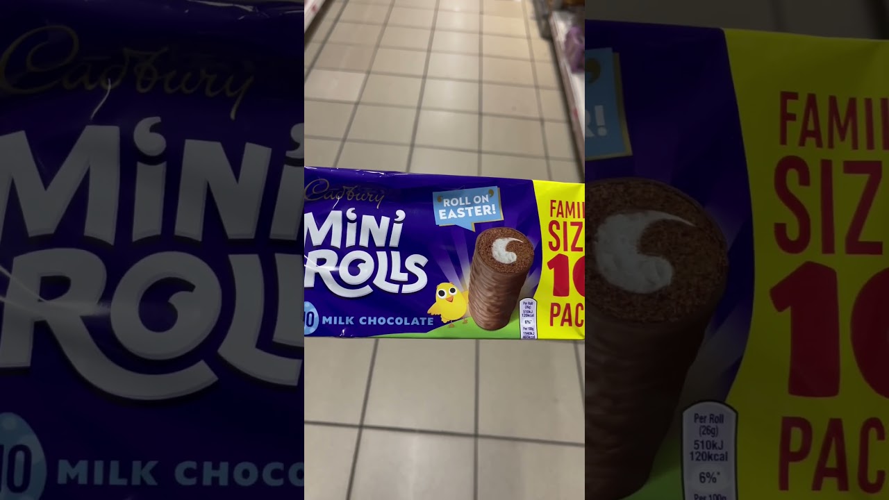 Mini rolls by cadbury 