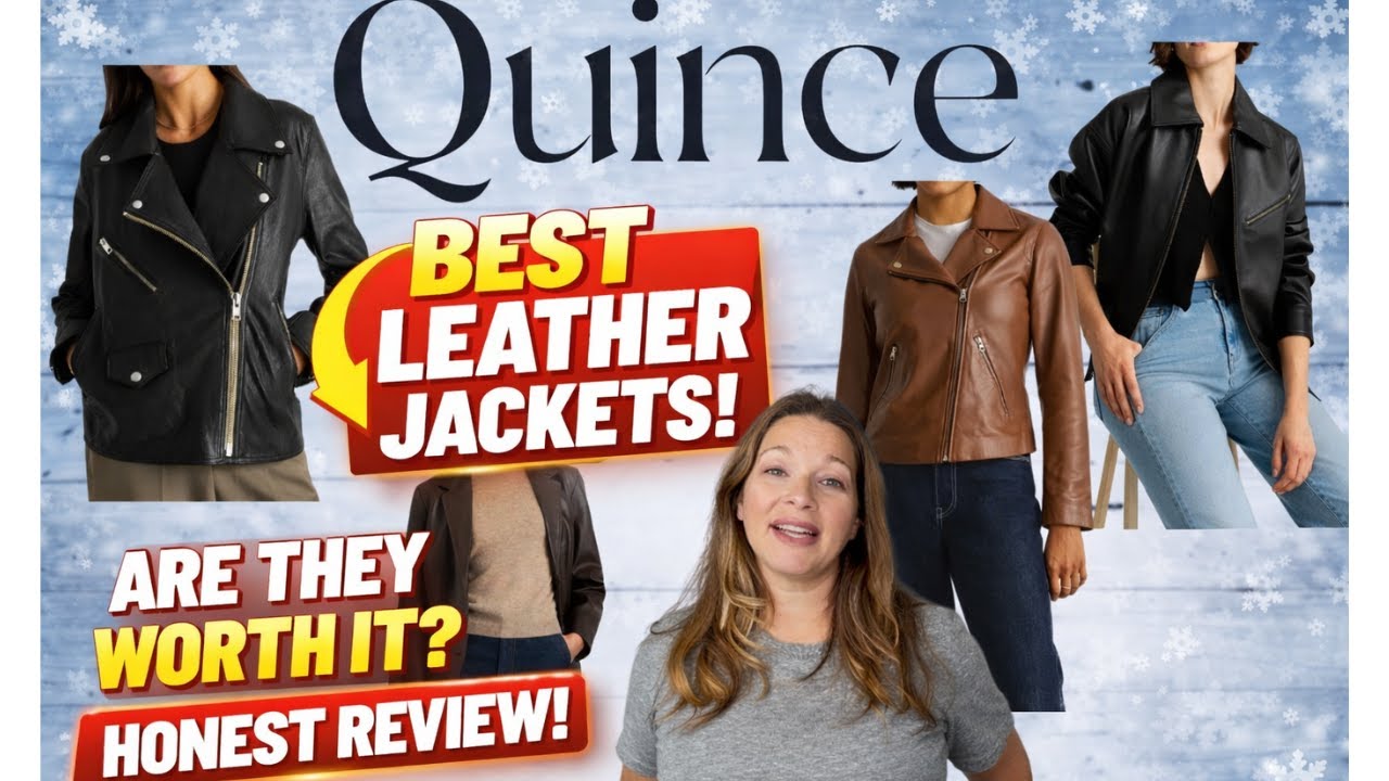I Tested Quince Leather Jackets – Honest Comparison & Try On | Affordable Leather Jackets