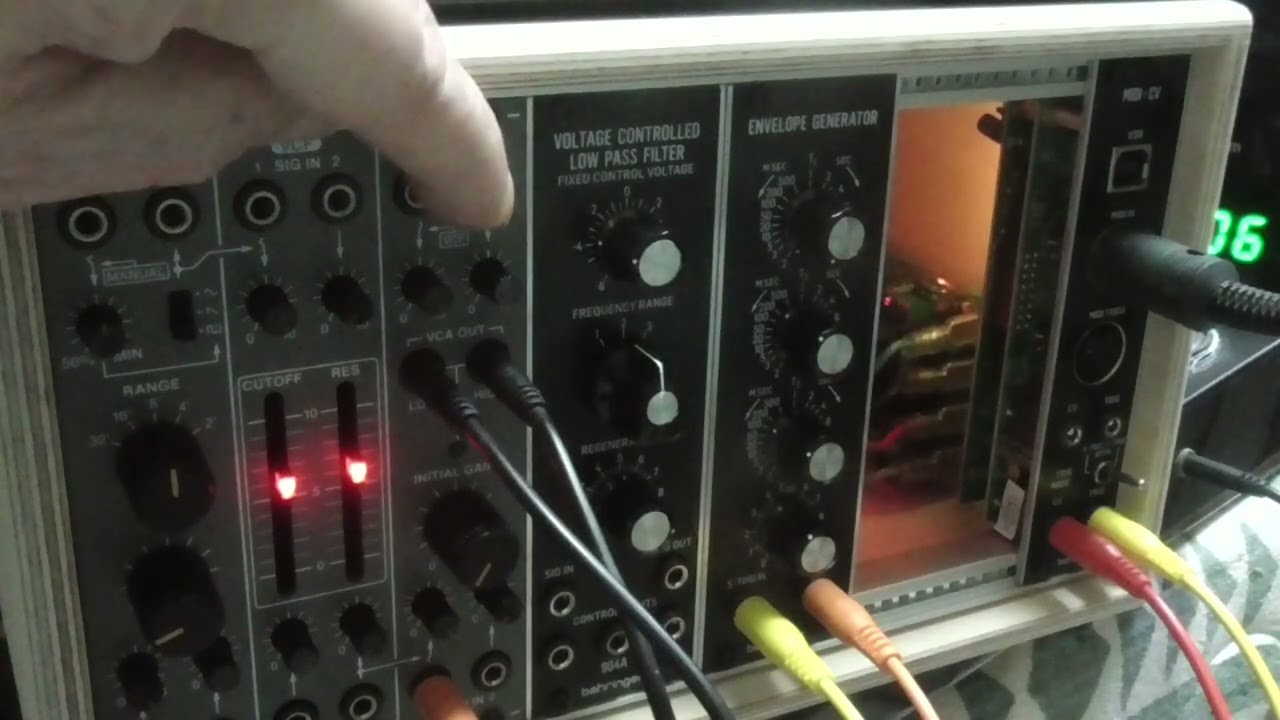 I bought and tested an envelope generator for my analog 