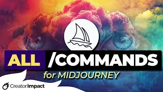 ALL COMMANDS in Midjourney (AI Art Tutorial)