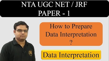 How to Prepare Data Interpretation || NTA UGC NET/JRF Paper 1 || Tricks Tips #ugcnet_paper1