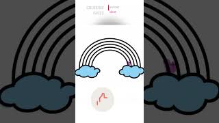 Rainbow Coloring Page