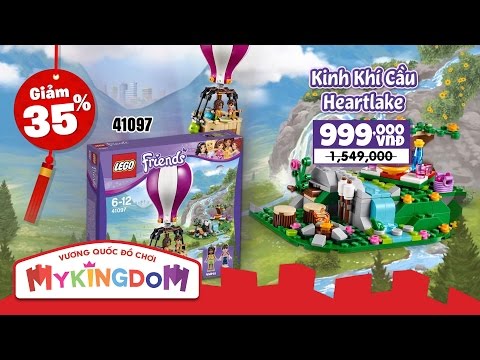 Video Đồ chơi xếp hình Lego Friends - Kinh khí cầu Heartlake... - youtube