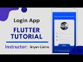 Flutter - 24 Login App | Introduction to Flutter Development Using Dart