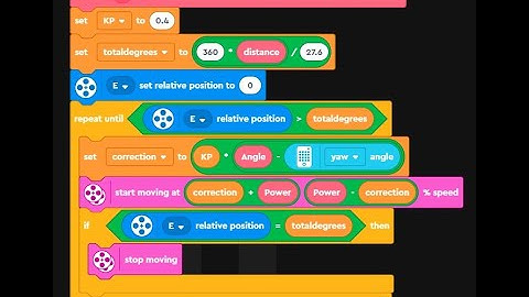 FLL Advanced Programing Concepts