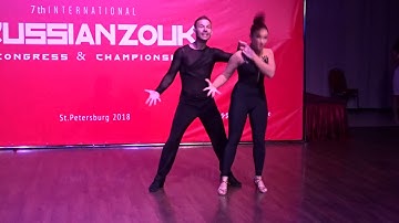 RZCC2018 Oksana & Maxim in Performance ~ Zouk Soul