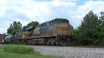 CSX ES40DC 5413 w/ Nice K5LL Leads Manifest Q581-28 on 6/28/21