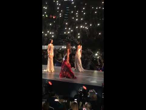 Catriona Gray dancing to the tune of Miss Independent by Ne-Yo