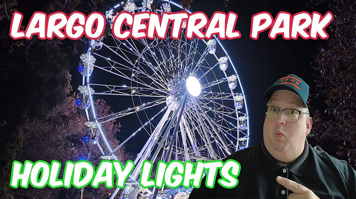 2025 City of Largo Holiday Lights | Largo Central Park | 2.5 Million Lights!