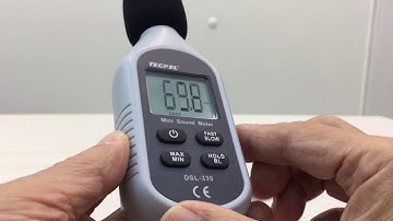 TECPEL, Digital sound level meter DSL-335