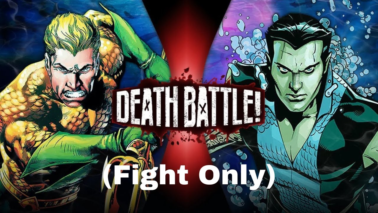 DEATH BATTLE! - Aquaman VS Namor (Fight Only)