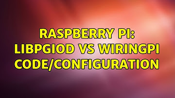 Raspberry Pi: libpgiod vs wiringPI code/configuration (3 Solutions!!)