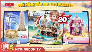 [GIẢM ĐẾN 20%] MÔ HÌNH LẮP RÁP 3D CUBIC FUN ƯU ĐÃI CỰC HOT