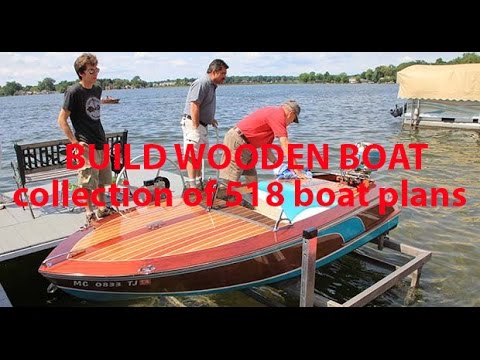 Building wooden boat?? make you dream to make mini jet 