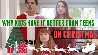 Why Kids Have it Better than Teens on Christmas (w/ Meredith Foster) | Brent Rivera