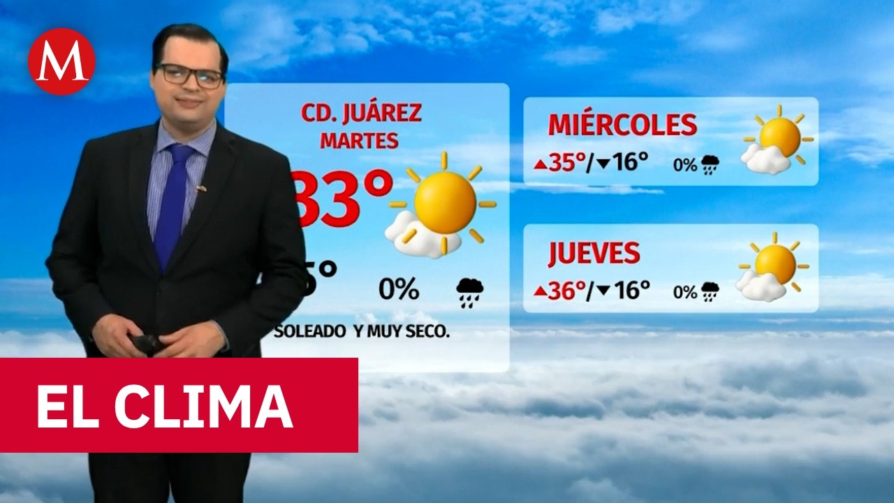 Clima de hoy martes 24 de marzo de 2026 | Pronóstico con Nelson Valdez