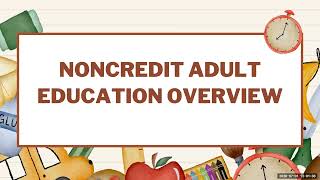 Orientation ENGLISH - LACC Noncredit Adult Education