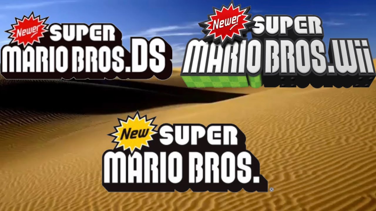 砂漠 マッシュアップ 同時再生 Desert OverWorld/Sand -Mashup New Super Mario Bros./Newer Super Mario Bros. Wii/DS